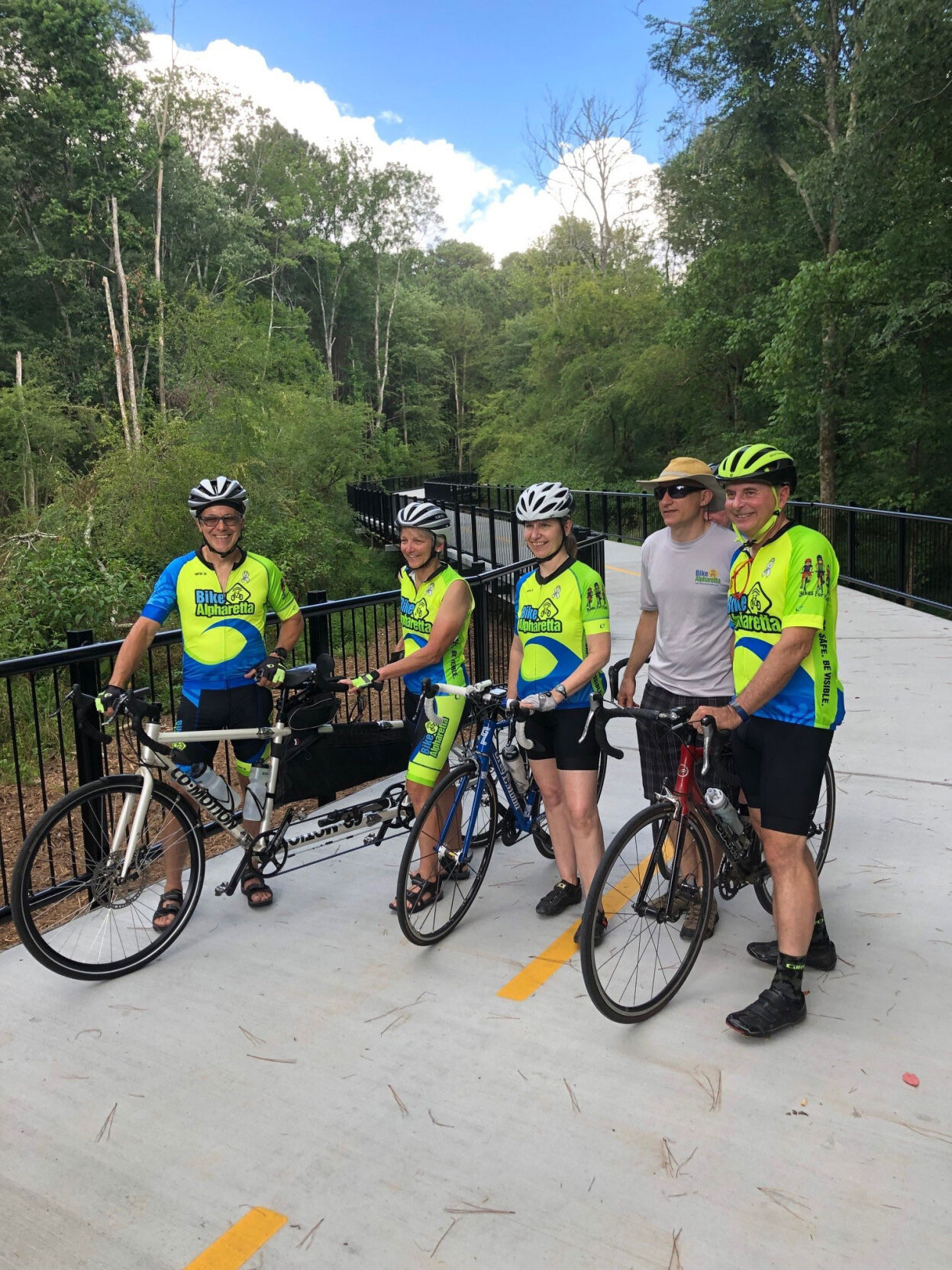 Big Creek Greenway Cyclists